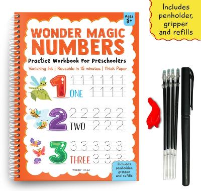 Wonder Magic Numbers Practice Workbook for Preschoolers