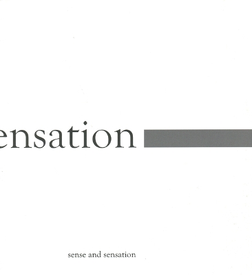 Sense and Sensation