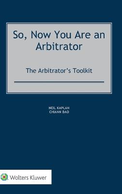 So, Now You Are an Arbitrator