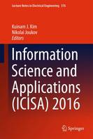 Information Science and Applications (ICISA) 2016