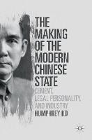 Making of the Modern Chinese State
