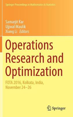 Operations Research and Optimization