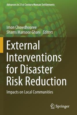 External Interventions for Disaster Risk Reduction
