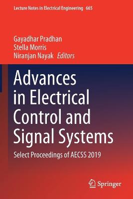 Advances in Electrical Control and Signal Systems