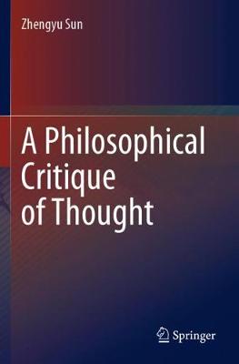 Philosophical Critique of Thought