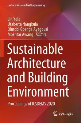 Sustainable Architecture and Building Environment