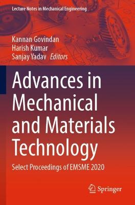 Advances in Mechanical and Materials Technology