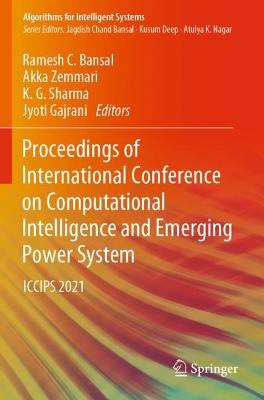 Proceedings of International Conference on Computational Intelligence and Emerging Power System