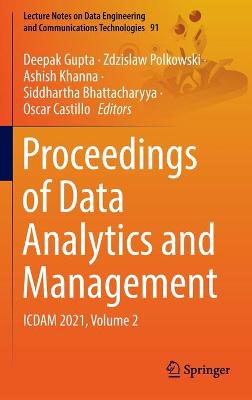 Proceedings of Data Analytics and Management