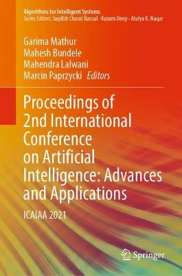 Proceedings of 2nd International Conference on Artificial Intelligence: Advances and Applications