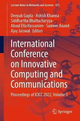 International Conference on Innovative Computing and Communications