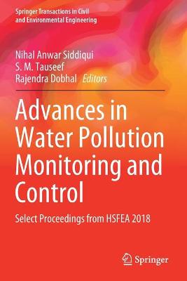 Advances in Water Pollution Monitoring and Control