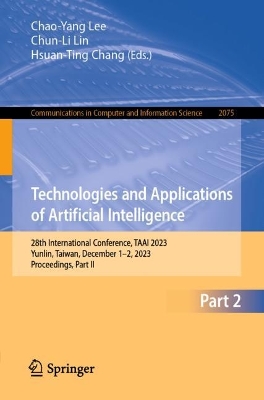 Technologies and Applications of Artificial Intelligence