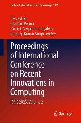 Proceedings of International Conference on Recent Innovations in Computing