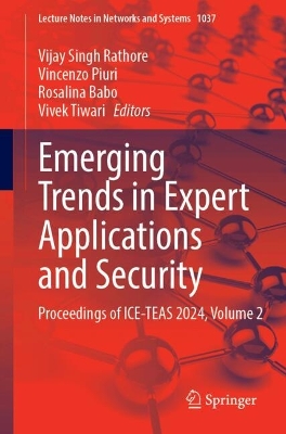 Emerging Trends in Expert Applications and Security