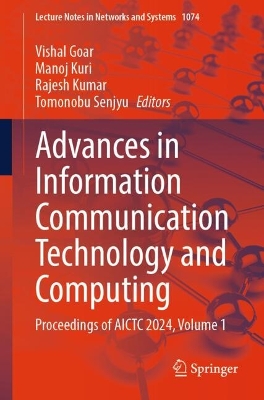 Advances in Information Communication Technology and Computing