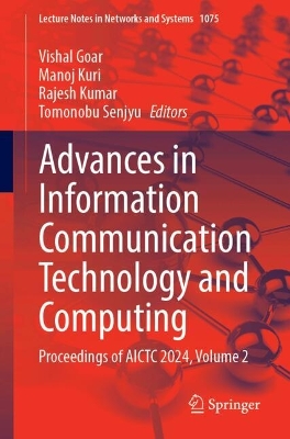 Advances in Information Communication Technology and Computing