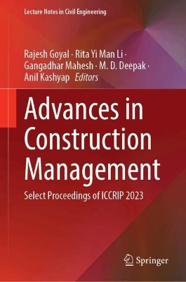 Advances in Construction Management