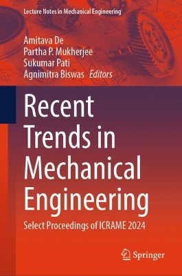 Recent Trends in Mechanical Engineering