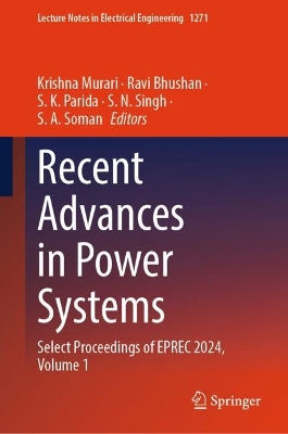 Recent Advances in Power Systems