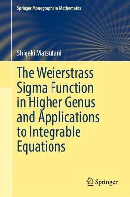 The Weierstrass Sigma Function in Higher Genus and Applications to Integrable Equations