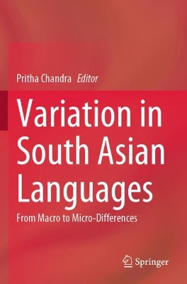 Variation in South Asian Languages