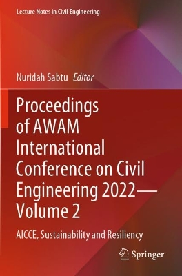 Proceedings of AWAM International Conference on Civil Engineering 2022-Volume 2