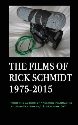 Films of Rick Schmidt 1975-2015; FULL-COLOR catalog of 26 indie features.