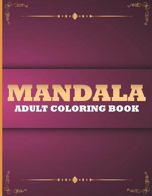 mandala adults coloring book