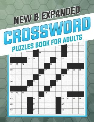 New And Expanded Crossword Puzzles Book For Adults