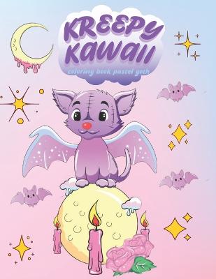 Creepy Kawaii Coloring Book Pastel Goth