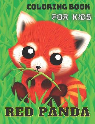 Red Panda Coloring Book For Kids