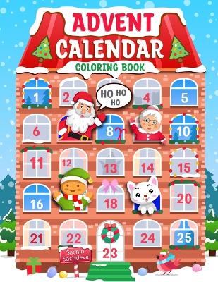 Advent Calendar Coloring Book