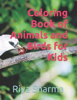 Coloring Book of Animals and Birds for Kids