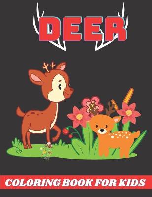 deer coloring book for kids