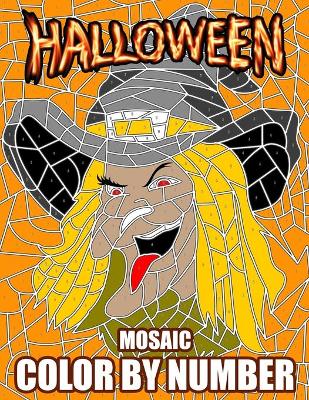 Halloween Mosaic Color By Number
