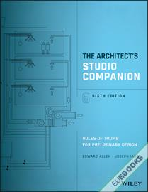 The Architect's Studio Companion : Rules of Thumb for Preliminary Design