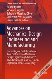 Advances on Mechanics, Design Engineering and Manufacturing 