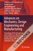 Advances on Mechanics, Design Engineering and Manufacturing 