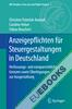 Anzeigepflichten für Steuergestaltungen in Deutschland