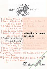 Albertina de Lucena: 1879-1950